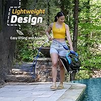 Vista 7 de Dolphin Nautilus CC Plus Wi-Fi - Aspiradora robótica automática para piscina, siempre limpia, nunca se carga, con cepillo para escalar la pared