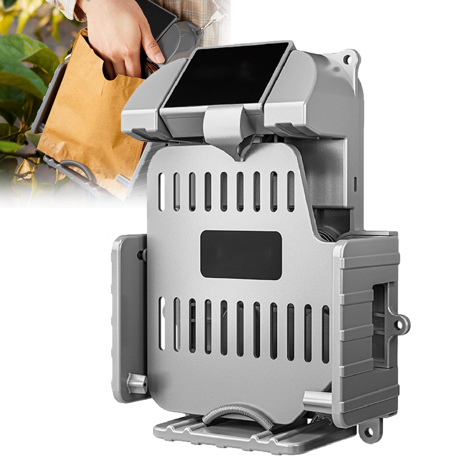 Máquina de ensacar frutas eléctrica automática para optimizar bolsas de fruta en huertos