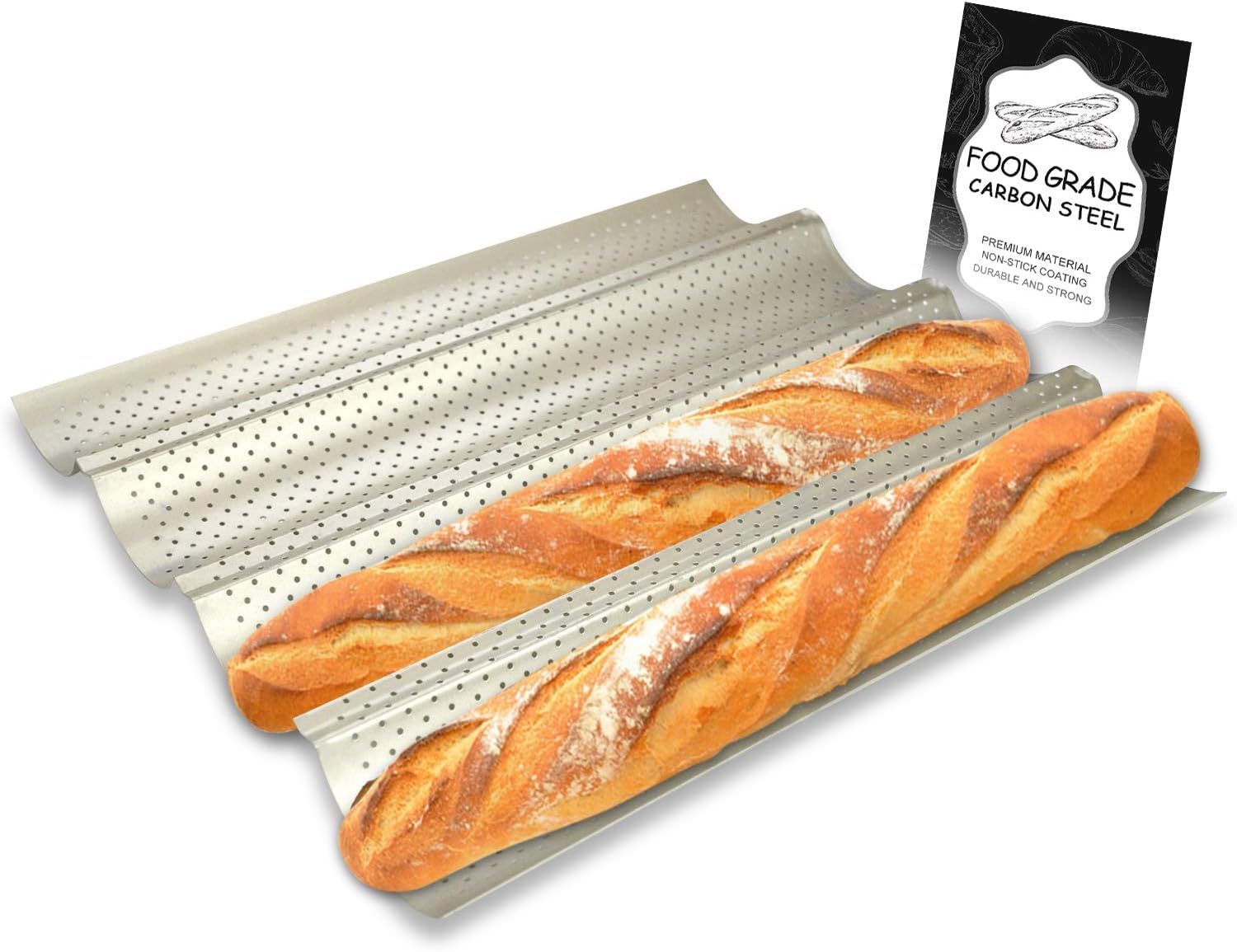 LETSKAB French Bread & Baguette Pans