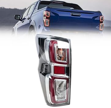 ضوء خلفي لشاحنة Isuzu D-max Dmax RG01 UTE 2020-2022 تشغيل الفرامل الخلفية إشارة الانعطاف مصباح الرجوع للخلف إلى اليسار