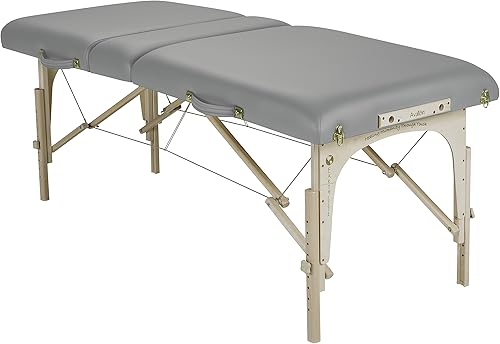 Miniatura 6 de EARTHLITE AVALON - Mesa de masaje portátil AVALON  Placa final Reiki, base facial de descanso flexible premium y cojín de estratos, funda de