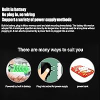 Vista 6 de Mini cámara, 1080 p Full HD Smart Cam teléfono celular aplicación de detección de movimiento cámara grabadora de video cámara IP para seguridad