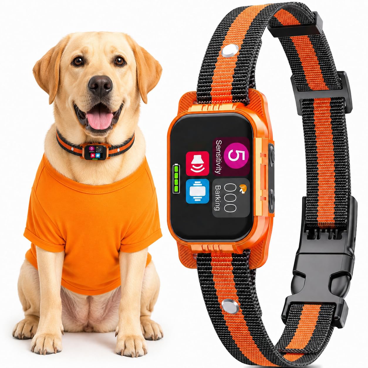 Anti Barking Collars, 2026 No Shock Dog Barking Collar, IP67 Waterproof