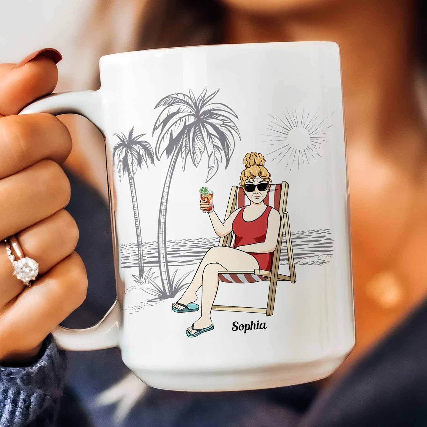 Personalized Retirement Mug, Funny Gifts For Coworkers, Retirement Gift For Woman Men a (Multi 3) - Image 9