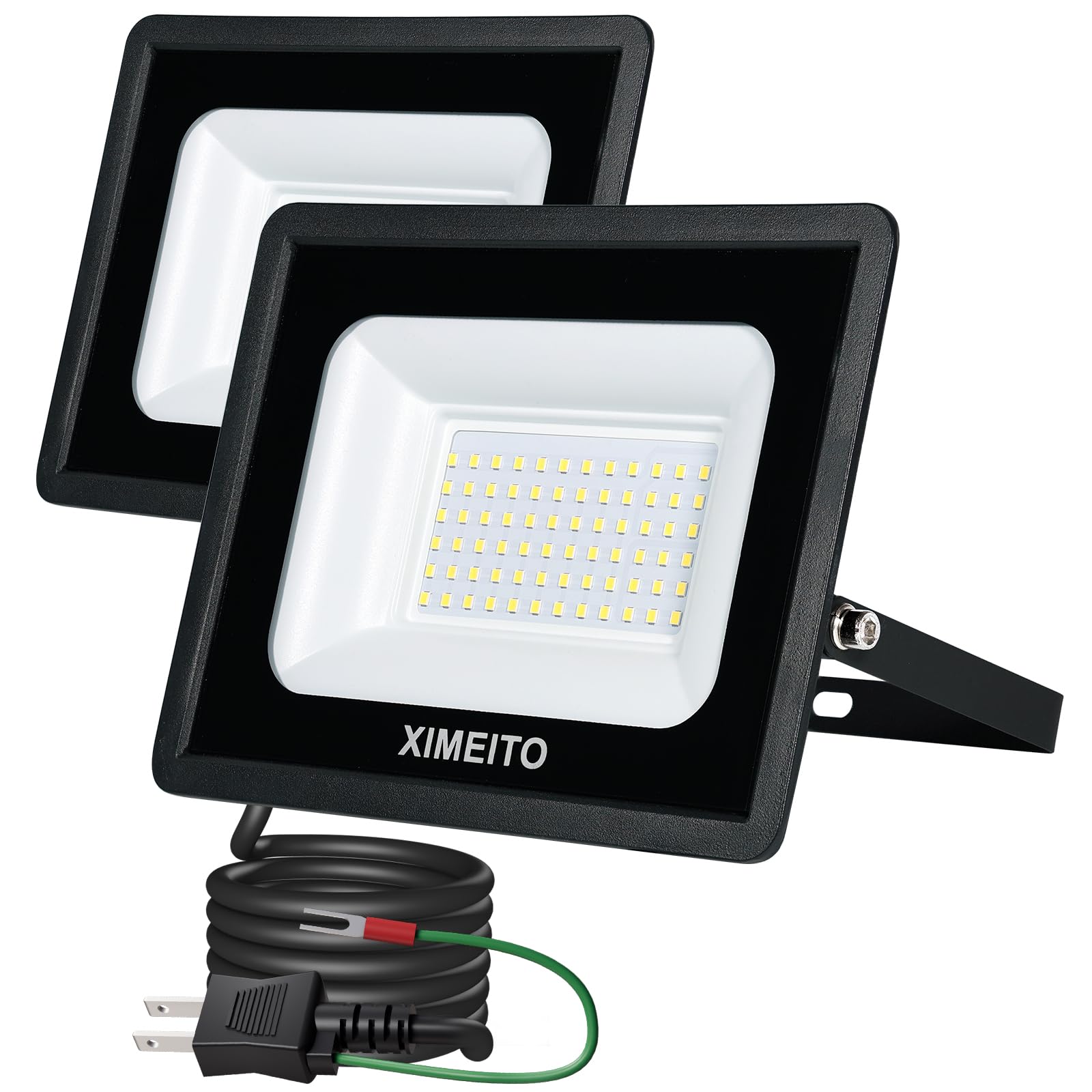 LED投光器 50W  3個セット Amazon.co.jp: XIMEITO LED投光器 50w 昼光色 6000LM 6500K 1.8