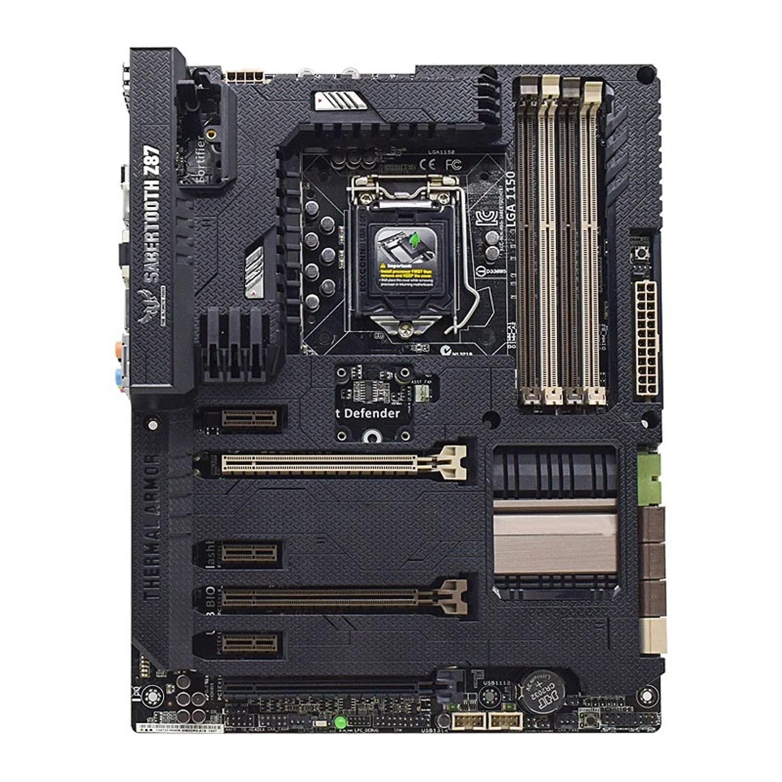 scheda madre Fit For Asus SABERTOOTH Z87 | Scheda madre 1150 DDR3 32GB USB3.0 PCI-E 3. SATA III ATX for Core I5 ​​I7 4790