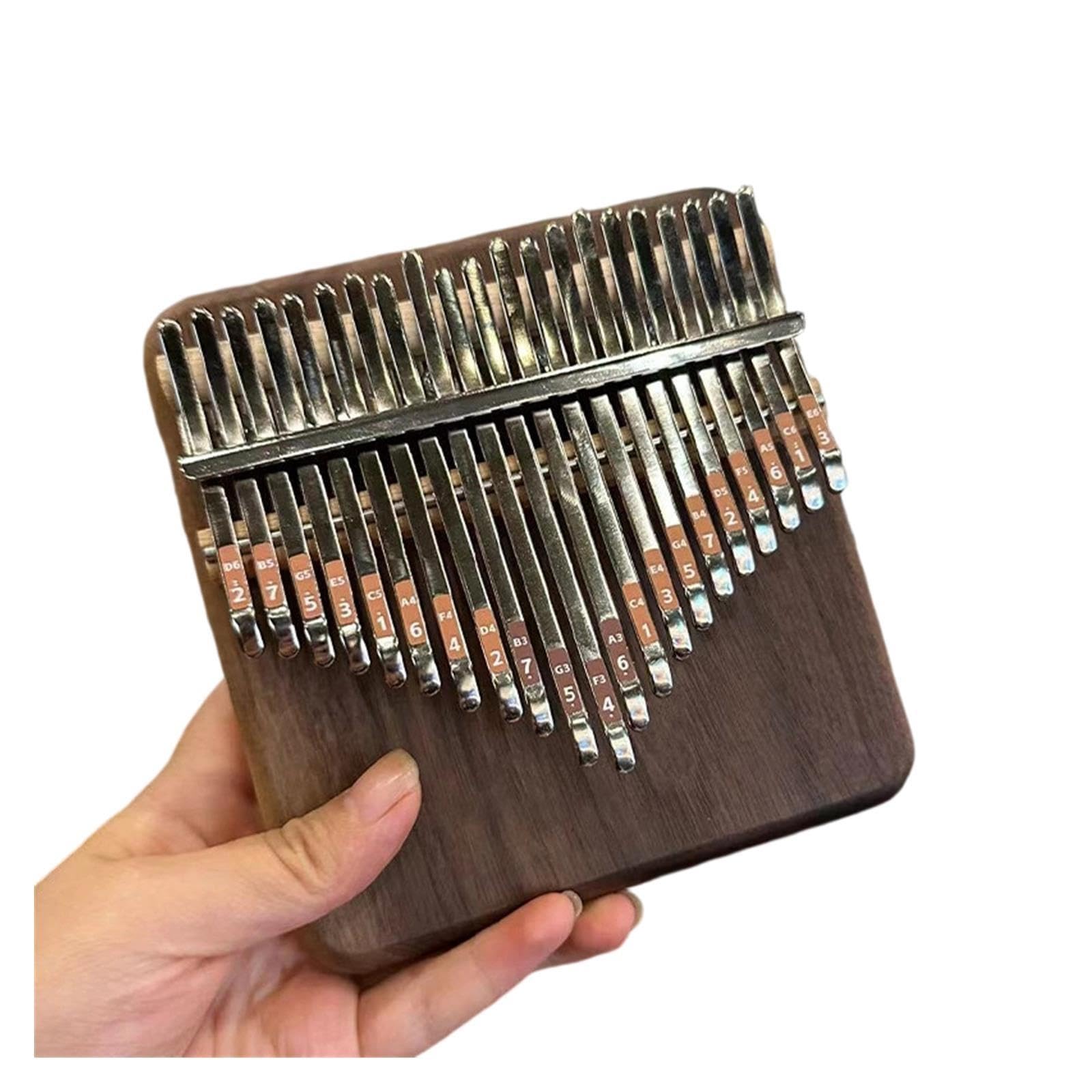 Przenośna Kalimba 21-tonowe Drewno Kalimba