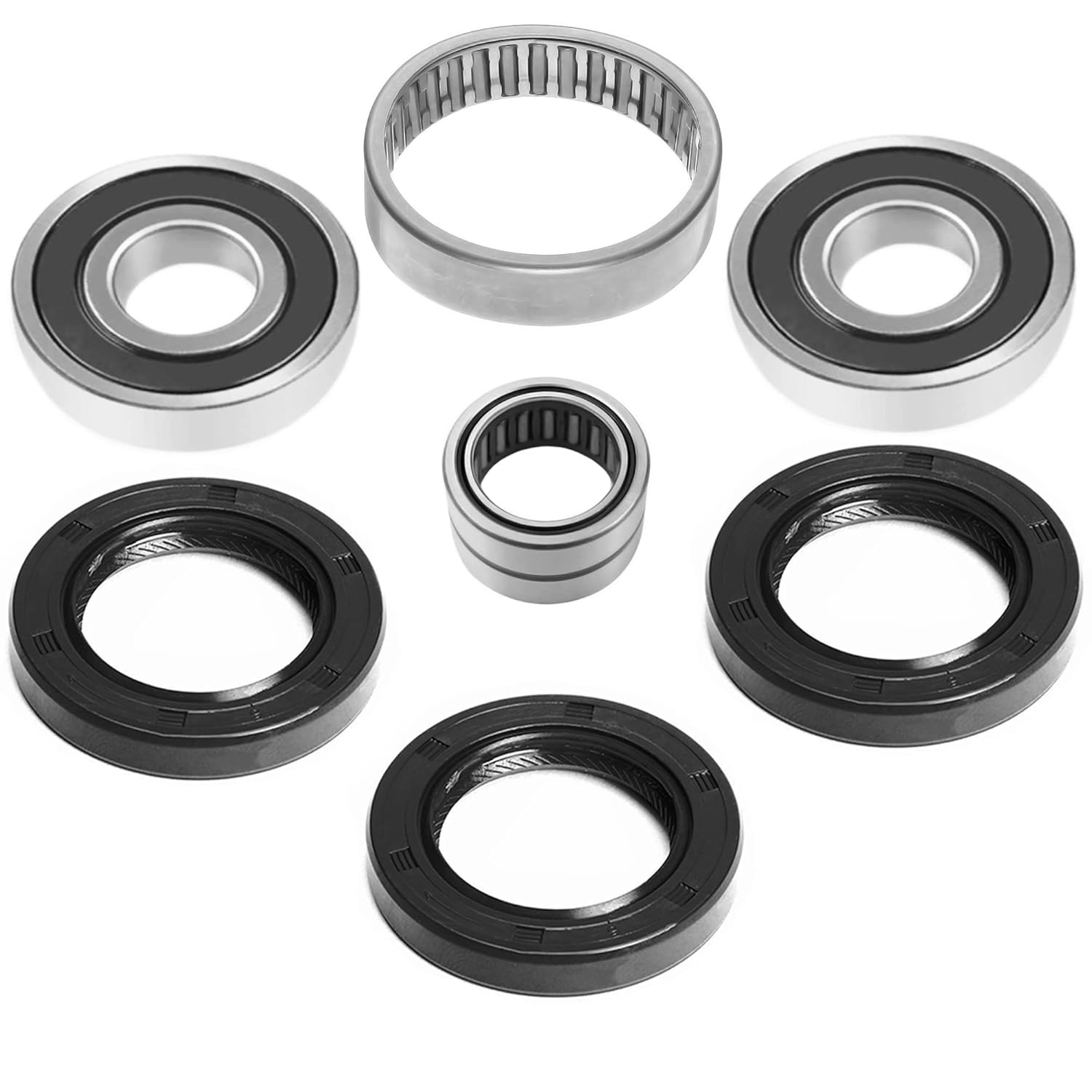 OCTOPUS Compatible with Kawasaki KVF 400 PRAIRE ATV Bearings & Seal Kit Rear Differential 1999-2002