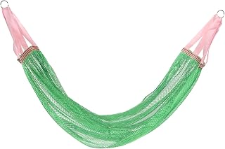 SECFOU Portable Camping Hammock for Travel Lightweight Breathable Mesh Hammock Without Wooden Bars for Hiking Beach Camping Accessories