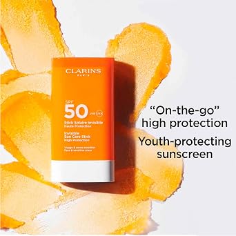 Clarins Invisible Sun Care Stick SPF50 High Protection 17g