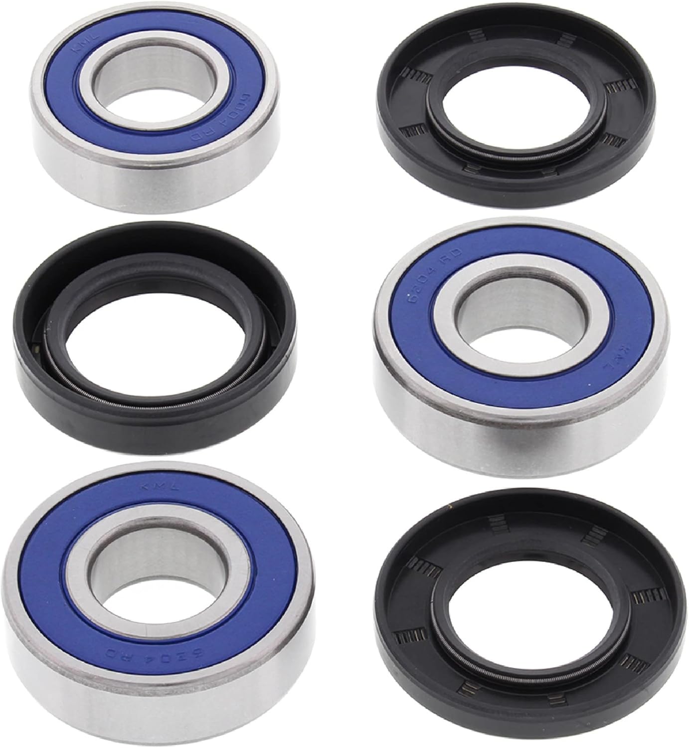 All Balls Racing 25-1262 Wheel Bearing Kit Compatible with/Replacement for Suzuki RM 250 1988-1991, RMX 250 1989-1999