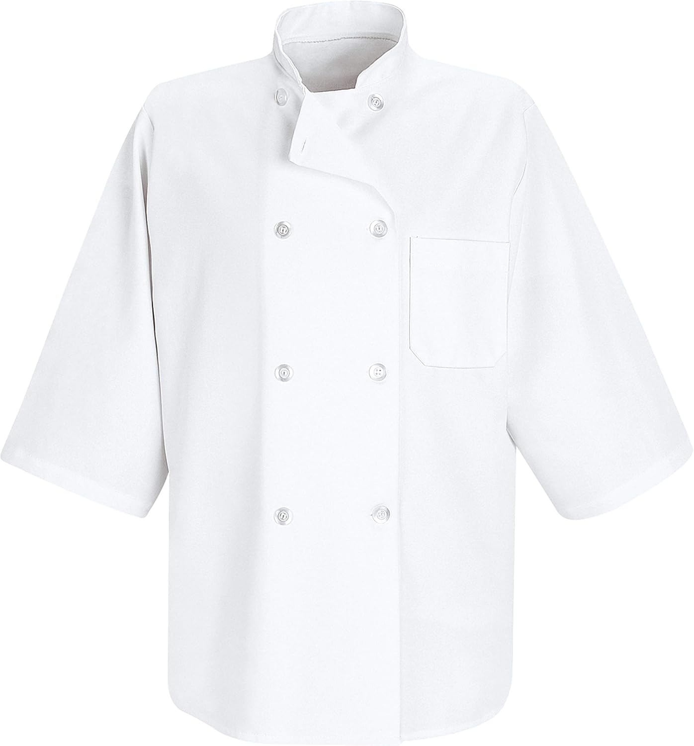 Chef Designs Men's 1/2 Sleeve Chef Coat - Image 2