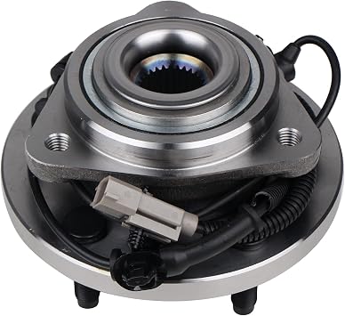 KUSATEC 513234 Front Wheel Bearing and Hub Assembly Fit for Jeep Grand Cherokee 2005 2006 2007 2008 2009 2010, Commander 2006 2007 2008 2009 2010, 5 Lug w/ABS