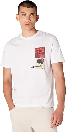 Ted Baker Men's Novelty Short Sleeve Crew Neck T-Shirt