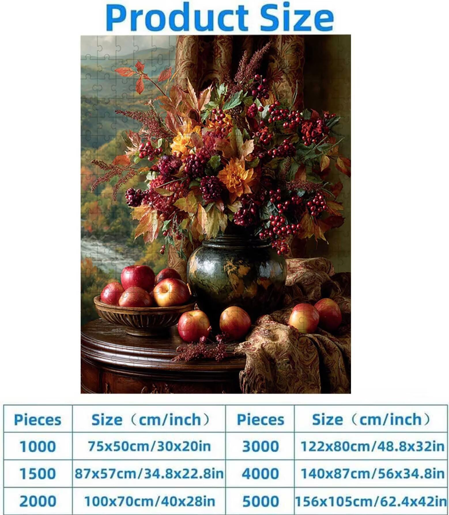 1500 Pezzi di Puzzle, 1500 Pezzi di Puzzle per Adulti, Regalo Anniversario, Regalo Natale, Decorazione Della Casa, Prevenzione Della Degenerazione Cerebrale Negli Anziani 87x57cm PjY9508 J-9
