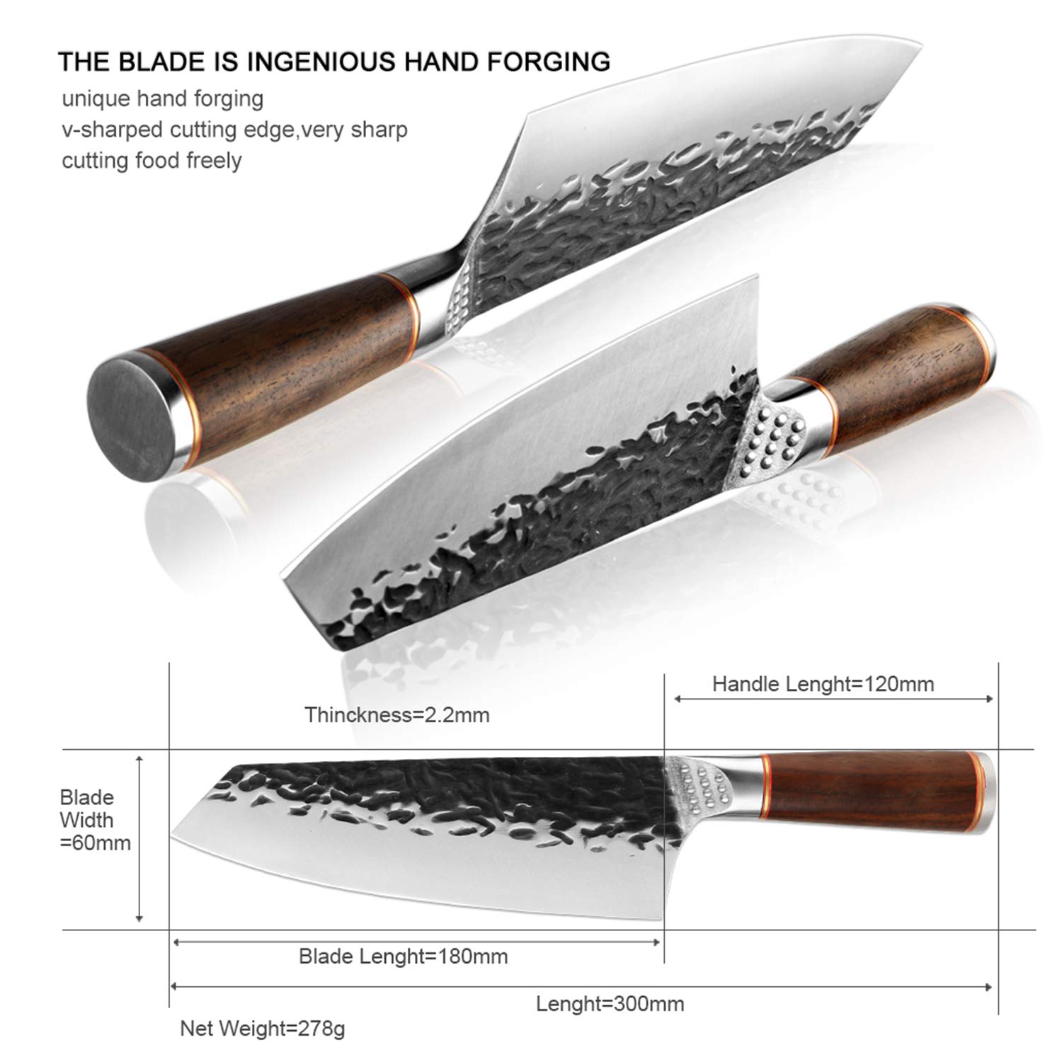 Buy Kiritsuke Chef Knives Carbon Steel Bunka Knife Japanese