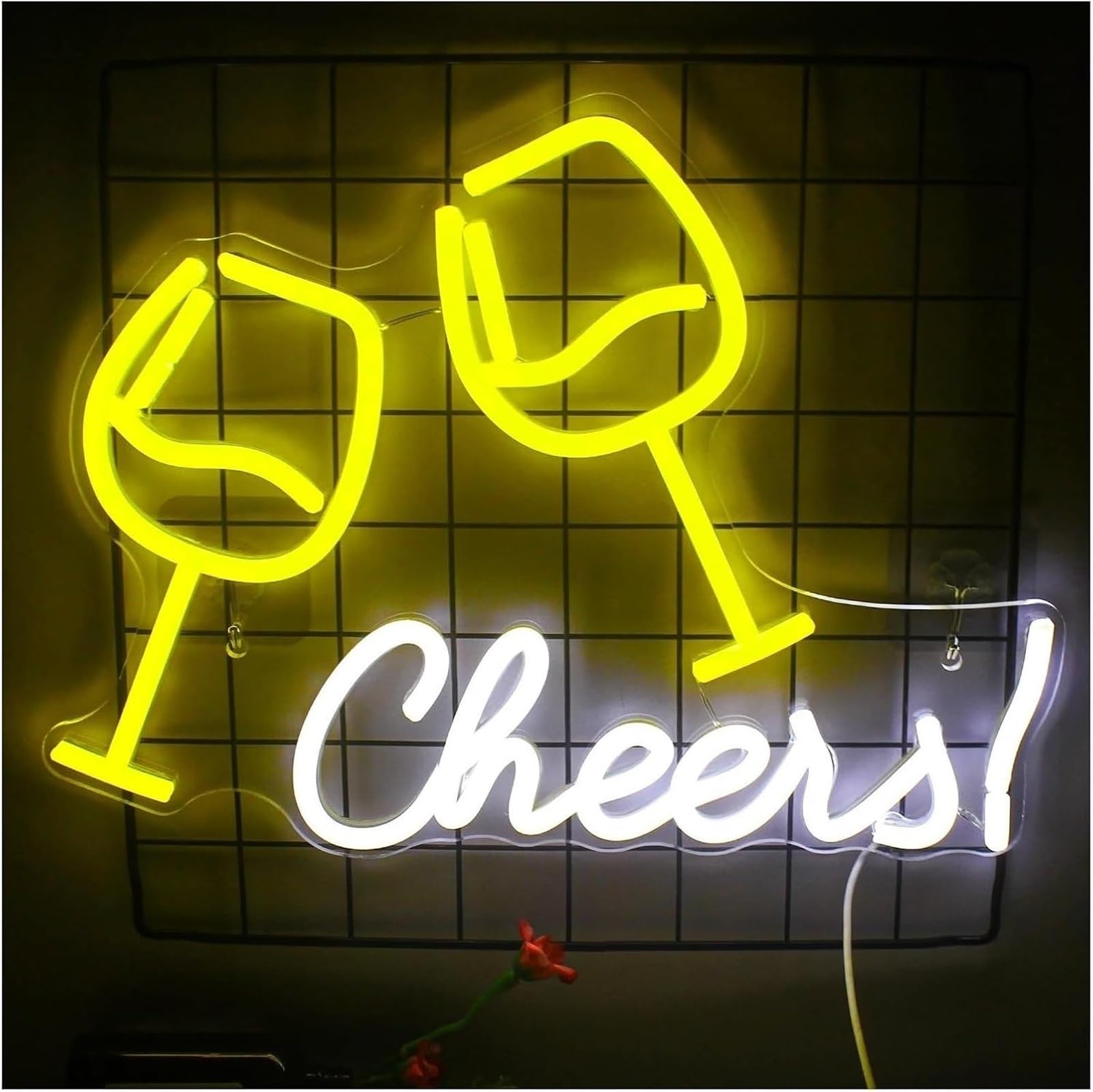 Aextroi neon Lights Sign for neon lamp loanword Cheers for Sign