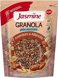 Jasmina Granola Amendoim e Alfarroba Zero Açúcar 250g