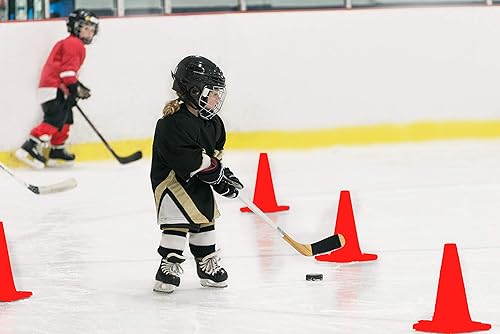 Miniatura 6 de Conos de tráfico de entrenamiento de plástico de 9 pulgadas, conos deportivos, conos de marcador de campo de agilidad para entrenamientos de