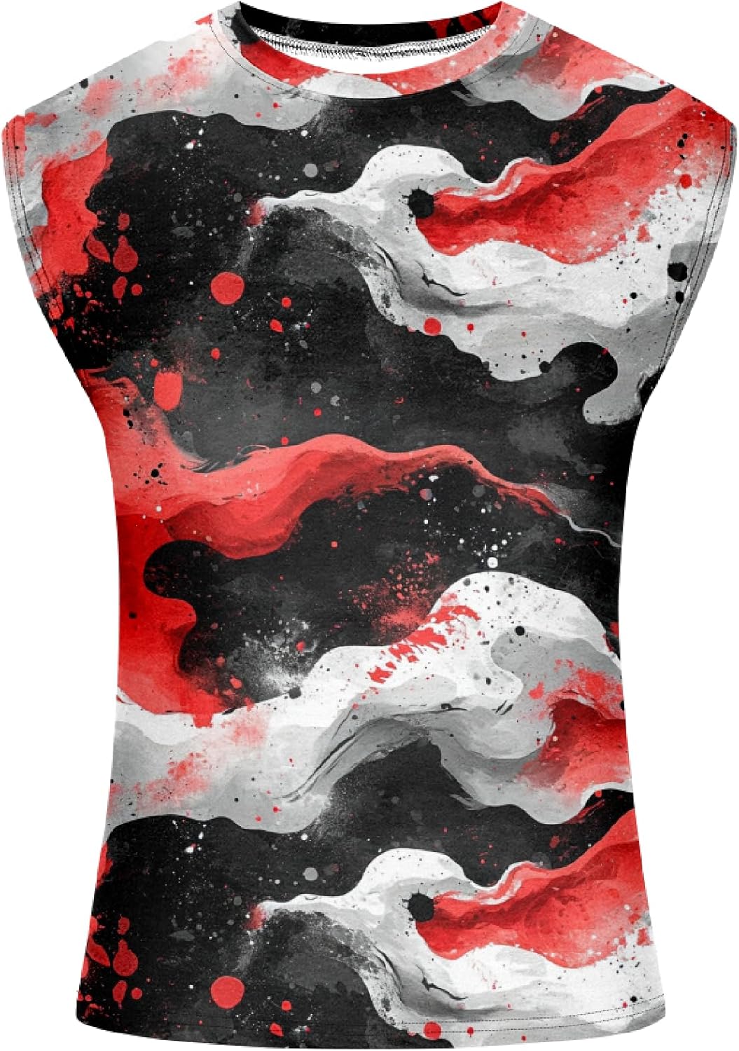 Mens Graphic Tank Top Camo Print 3D Pattern Sleeveless Shirts Casual Vintage Retro Tshirts Muscle Workout Tee Tops - Image 3