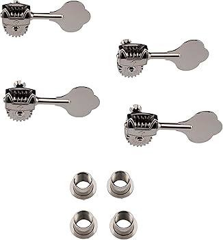 Amazon.com: Deluxe Bass Tuners with Fluted-Shafts (4), Black