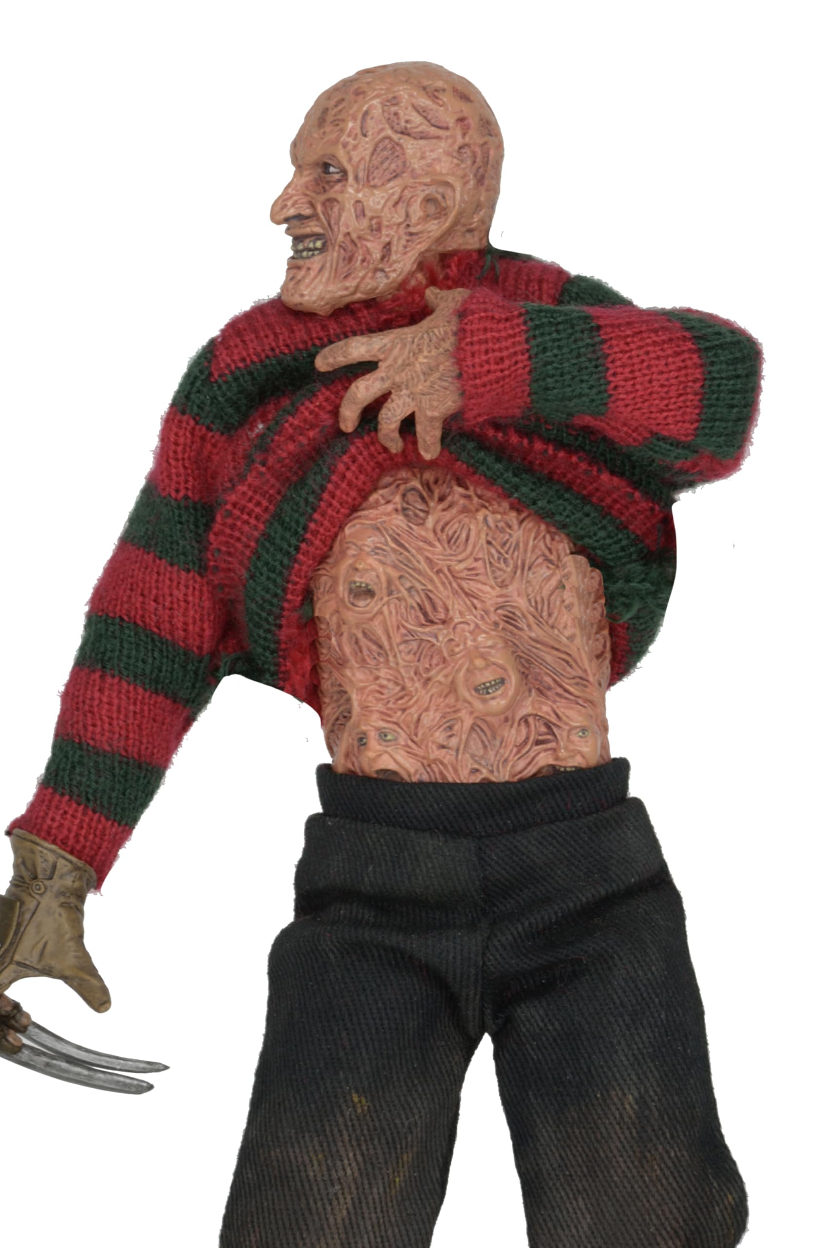 NECA 8-calowy koszmar z ulicy wiązów marzeń wojownicy Freddy ubrana figurka