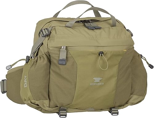 Mountainsmith Riñonera lumbar de día, correr, senderismo, ciclismo, viajes y actividades deportivas al aire libre con doble soporte para botellas de