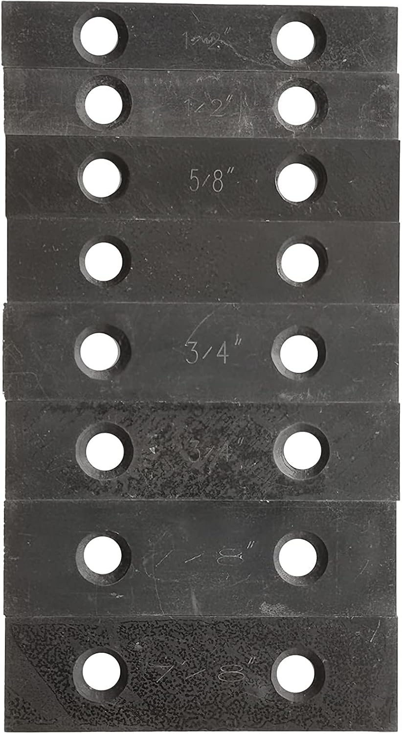 Machinist Thin Parallel Bars 4 Pair 5/32x3 Thin Parallel Set
