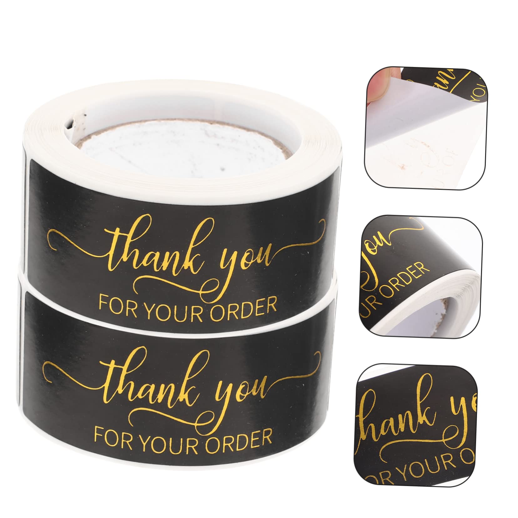 Lurrose 10rotoli Etichette Adesive Decorative Per Regali Stickers Per Confezioni e Attività Artigianali