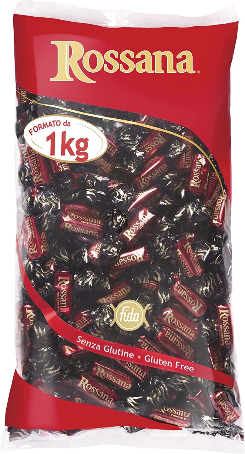TESTPAKET Rossana Cocco - Cioccolato - Originali - Pistacchio Candies Bonbon Lollies Hartbonbons mit cremiger Füllung,4 Beutel 1Kg + Italian Gourmet Polpa di Pomodoro 400g Dose
