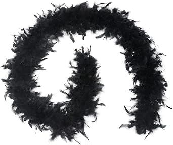 Handy Lidy 72" Long Thin Weight Turkey Chandelle Boa Women Adult Feather Boas