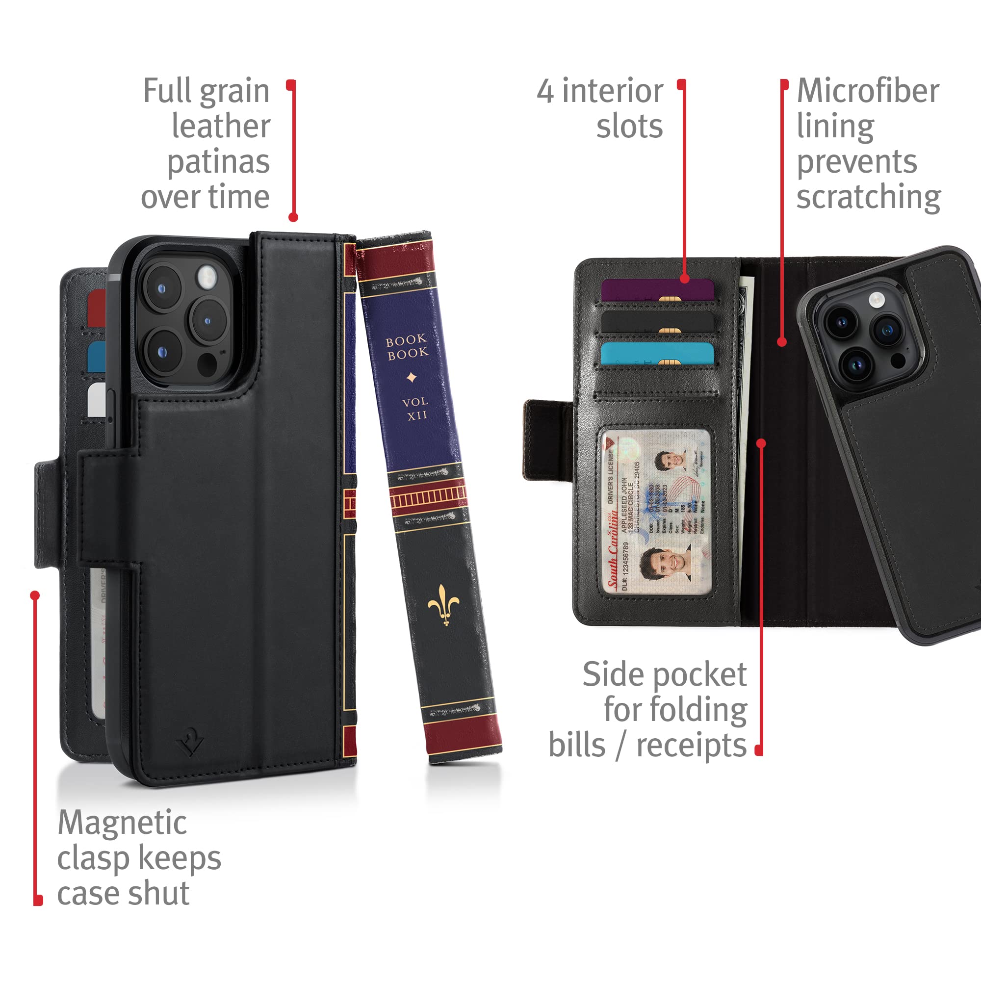 Twelve South、充電ケーブルや電源アダプターを収納できる本革製ポーチ Twelve South、充電ケーブルや電源アダプターを収納できる本革製