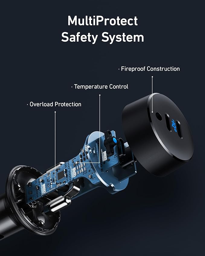 Cargador USB C Anker 20W 2 Puertos con Cable USB miniatura 8