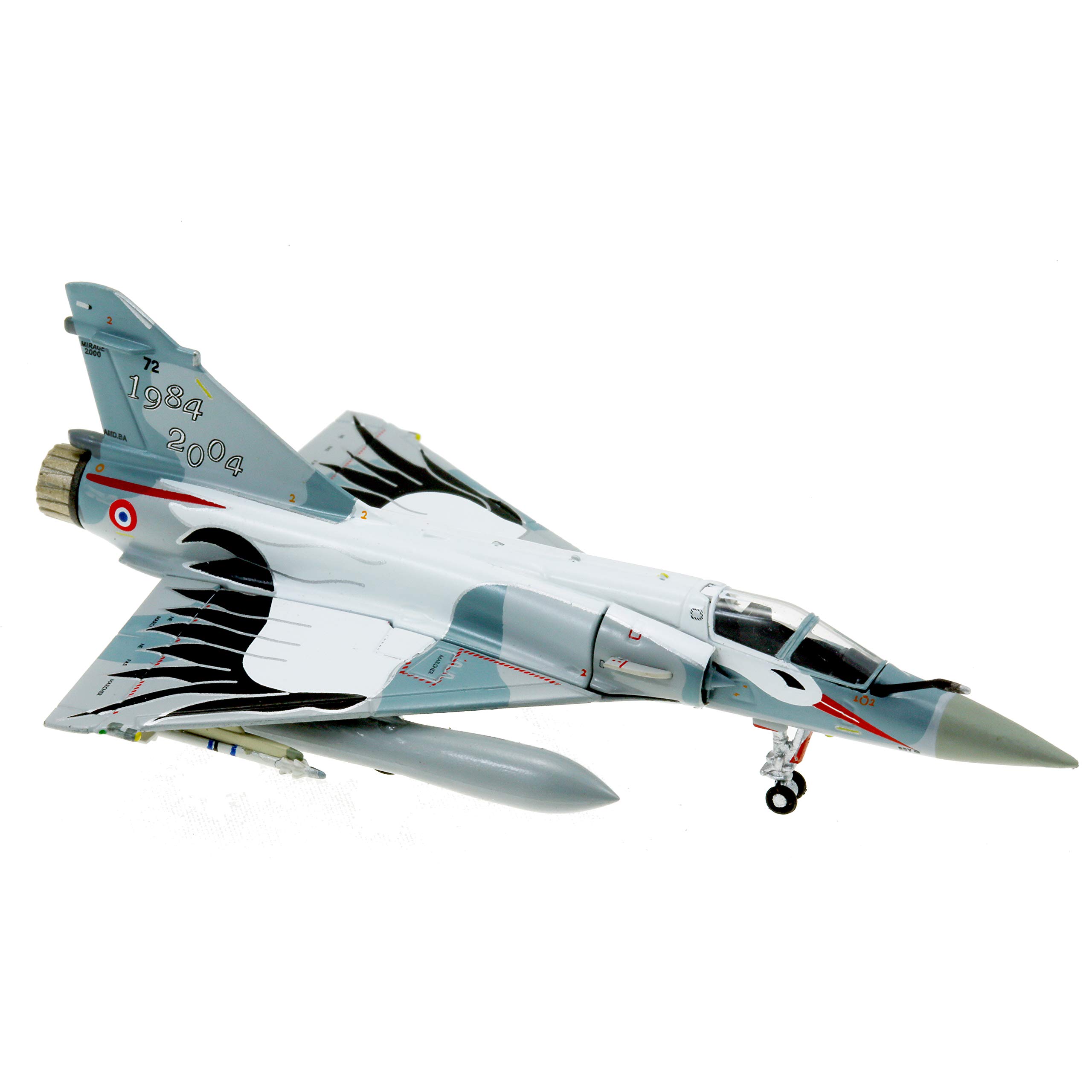 Daron Mirage-2000-5 Aircraft Model, Scale 1:200, Die-Cast Metal