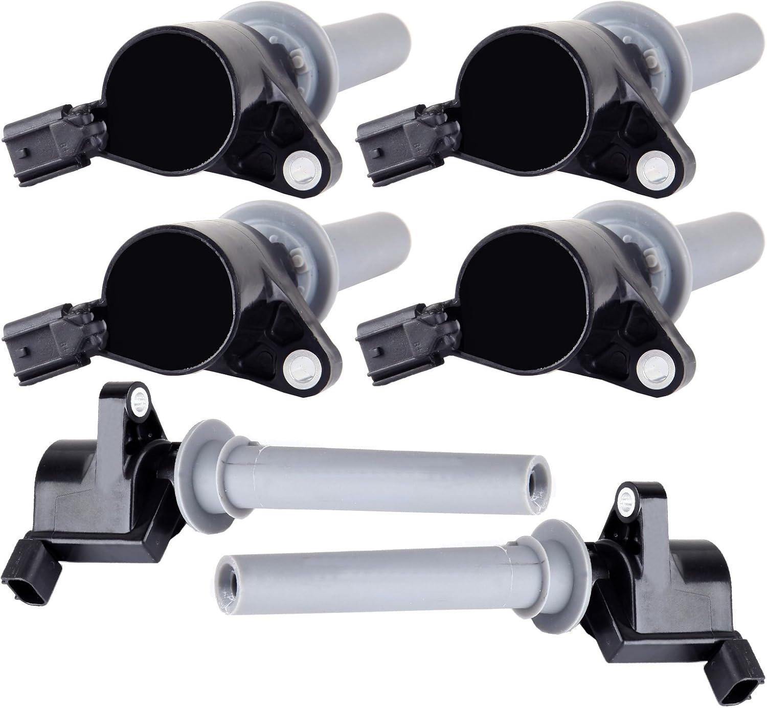OCPTY Set of 6 Ignition Coil Pack for Mazda for Ford for Mercury for Tribute for Escape for Mariner for Five Hundred for Freestyle Replace for DG500