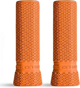 Pickleball Grip Soft Silicone Paddle Grip, Octopus, Orange