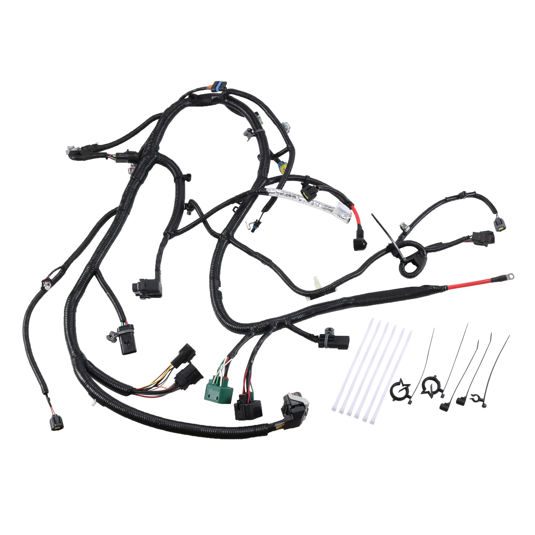 Engines Wiring Harness Replacement for Ford Excursion F-250 F-350 F-450 F-550 Super Duty 2004 9-23-03 & After 6.0L V8 Replaces 4C3Z12B637AA 4C3Z-