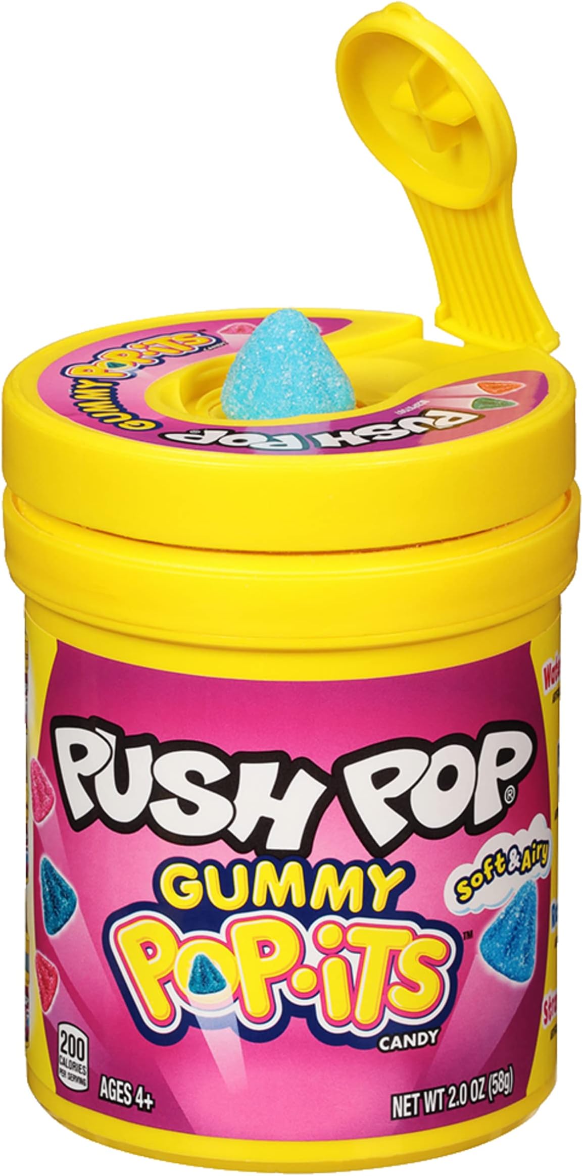 Pop-Its Candy Gummies, 8 Ct Individually Wrapped Gummies in Assorted Fruity Flavors, Full Size Fun Chewy Candy For Party Favors, Birthday Parties, Goodie Bags, Fun Gifts For Kids
