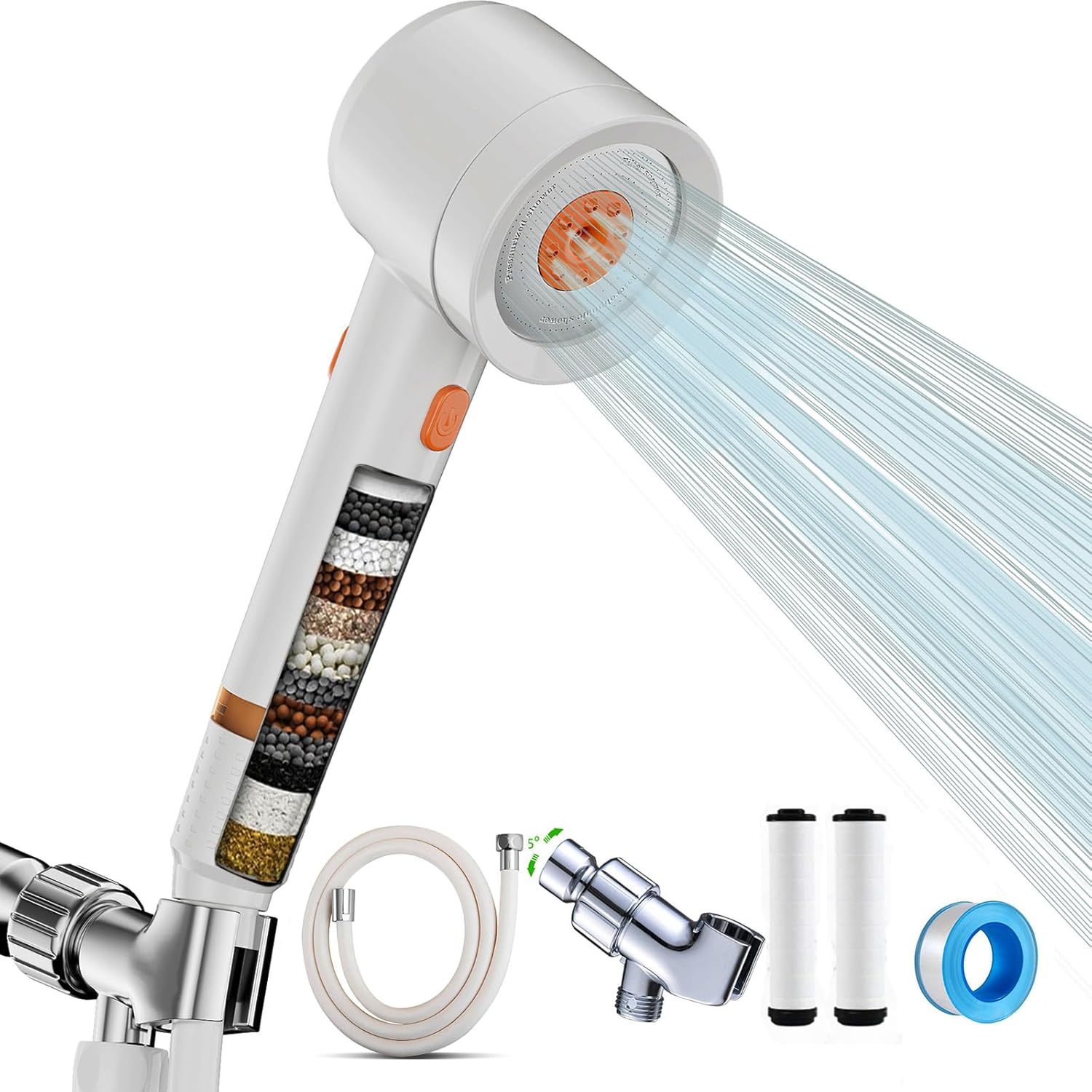 High Prure Shower Head with Handheld, Shower Head with with