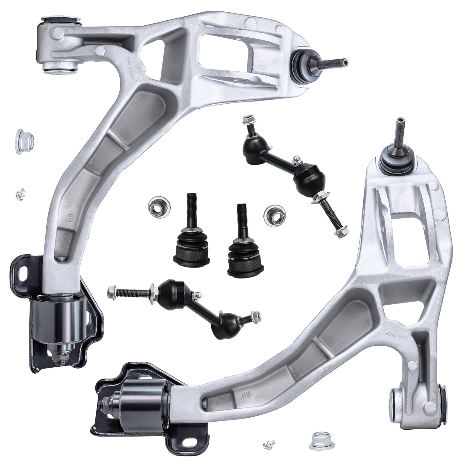 Detroit Axle - 6pc Front End Control Arms Kit for Ford Crown Victoria