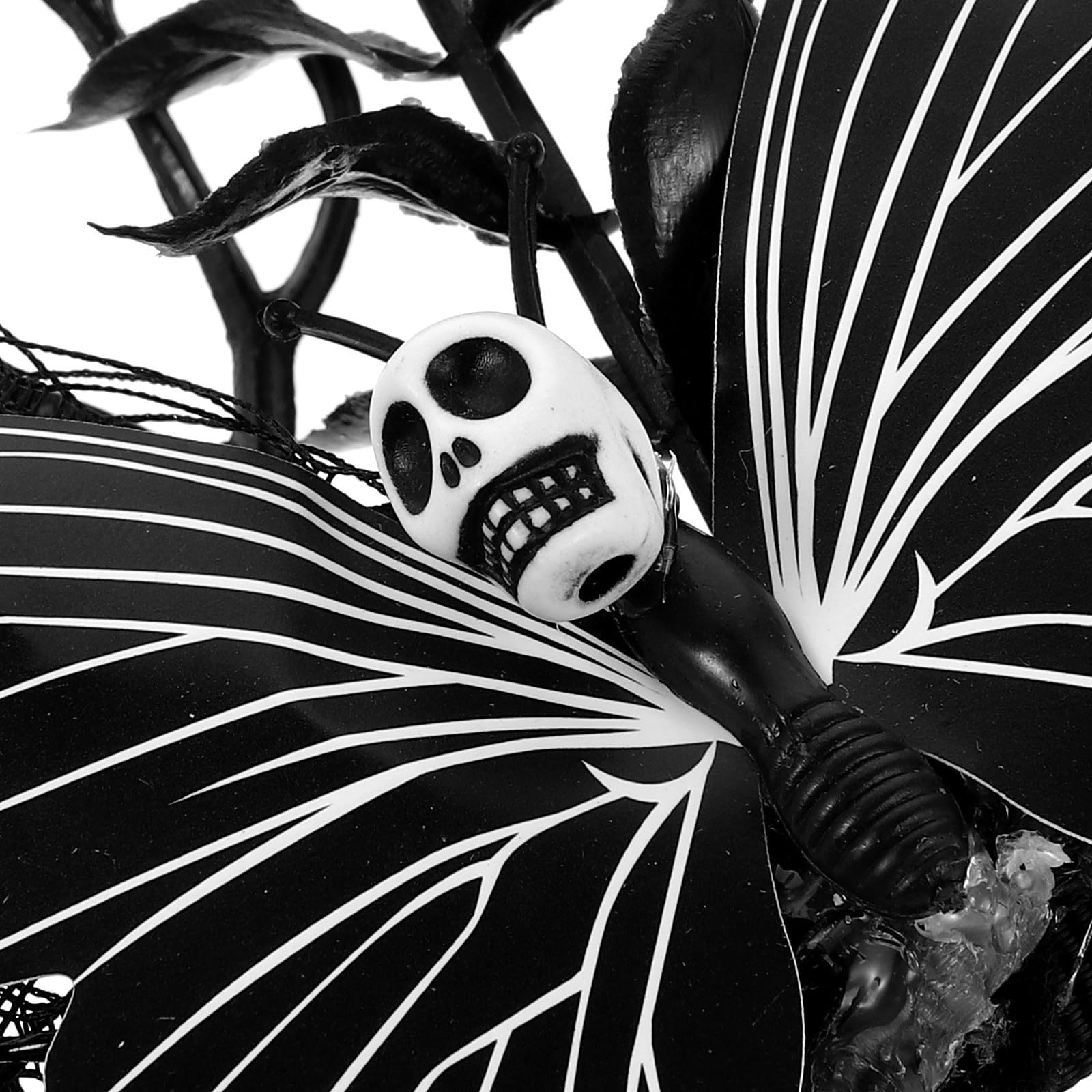 Healeved 20 Piezas Pinzas Pelo Accesorios Góticos Ligeros y Cómodos de Halloween Diseño de Telaraña Negra para Mujeres y Niñas en Fiestas de Terror