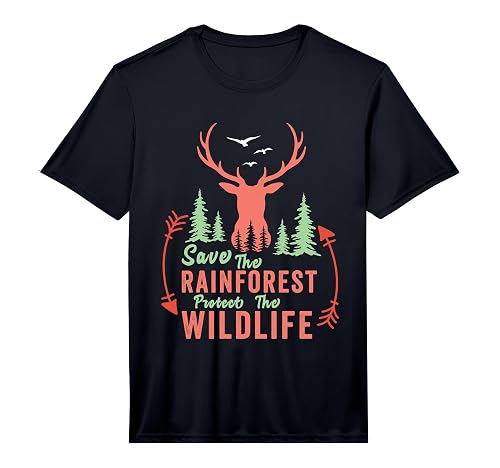 Save The Rainforest Protect The Wildlife Hike Camp Outdoor Performance