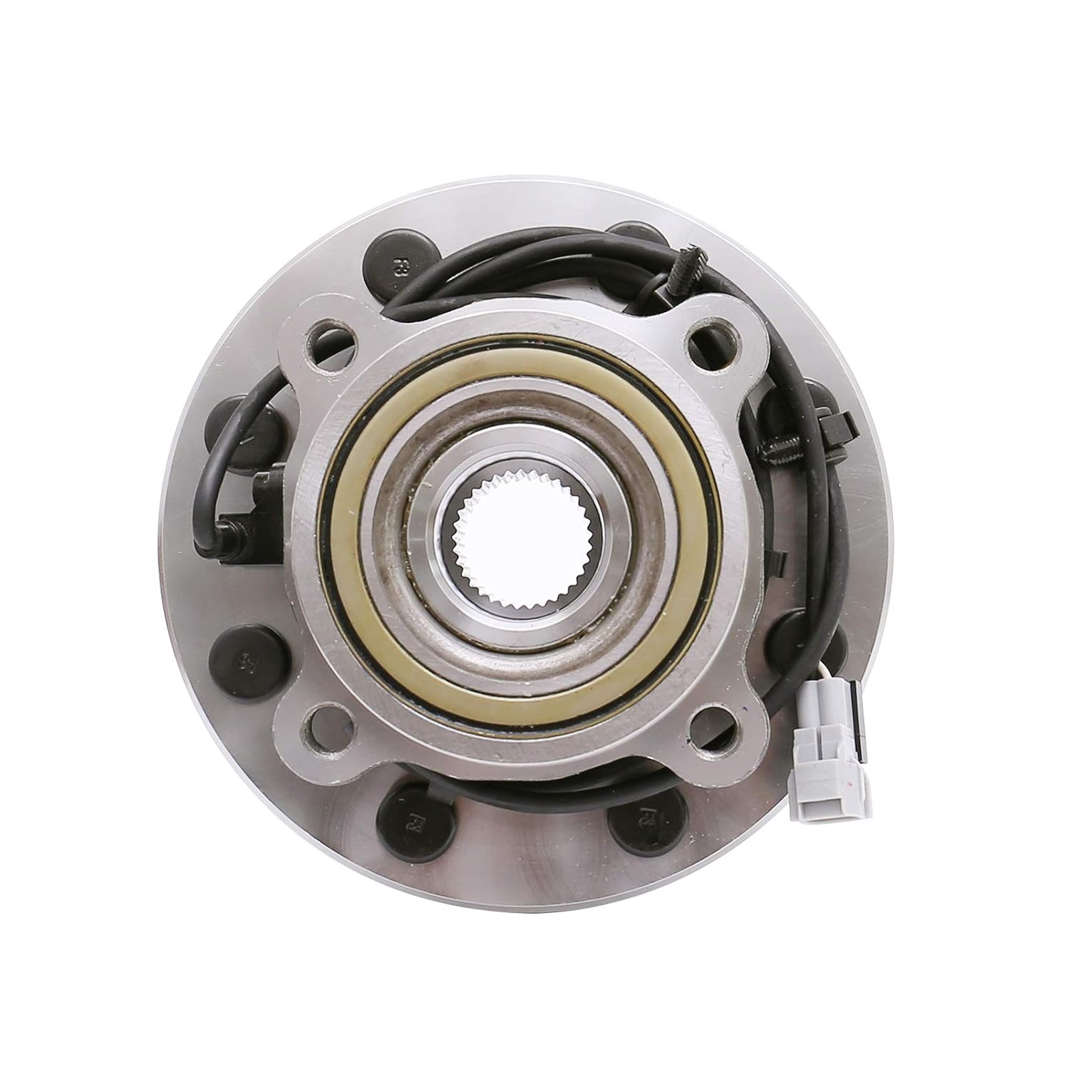 HICKS 515063 Front Wheel Hub Bearing Assembly Compatible with 00-02 Dodge Ram 2500 (4WD 4-Wheel ABS Only), 00-02 Dodge Ram 3500 (4WD 4-Wheel ABS Only)