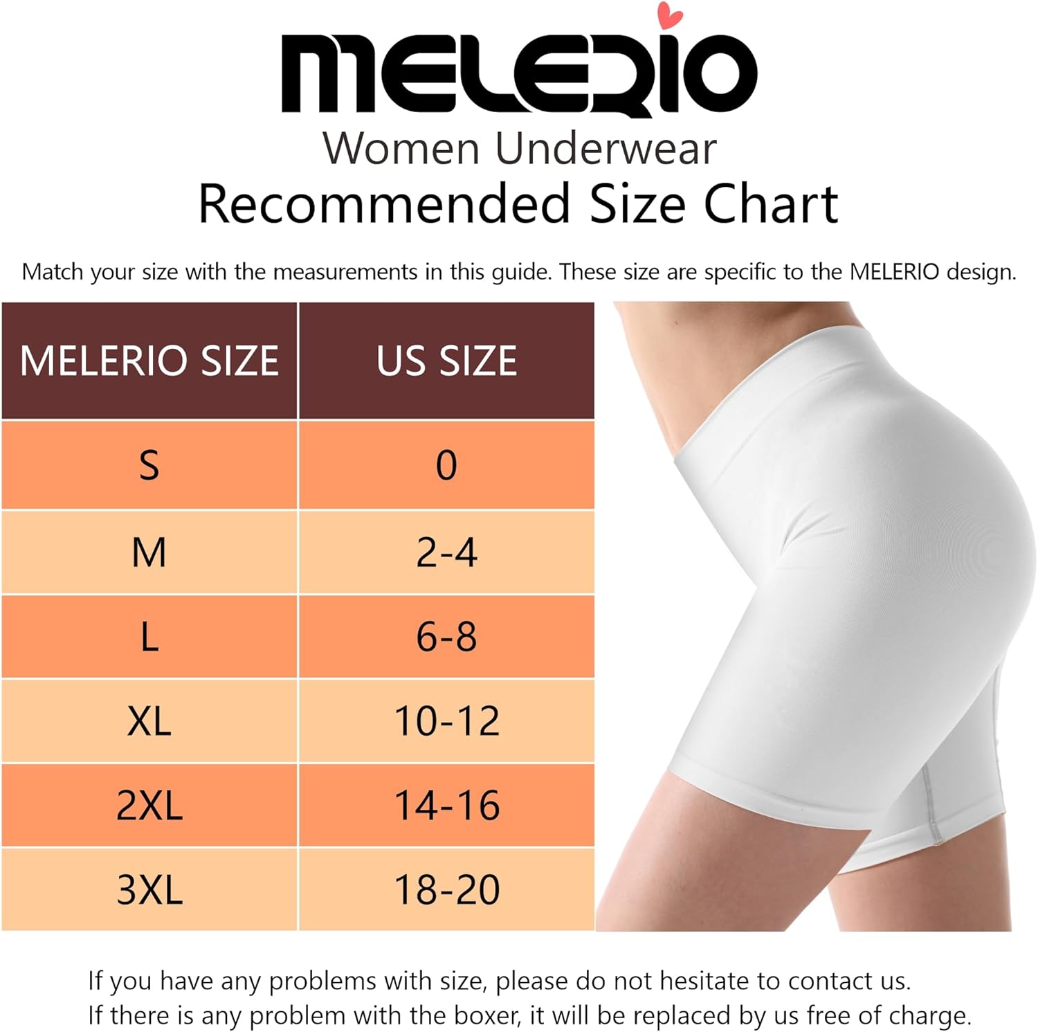 MELERIO Women's Slip Shorts, Comfortable Boyshorts Panties, Anti-chafing Spandex Shorts for Under Dress - Image 5