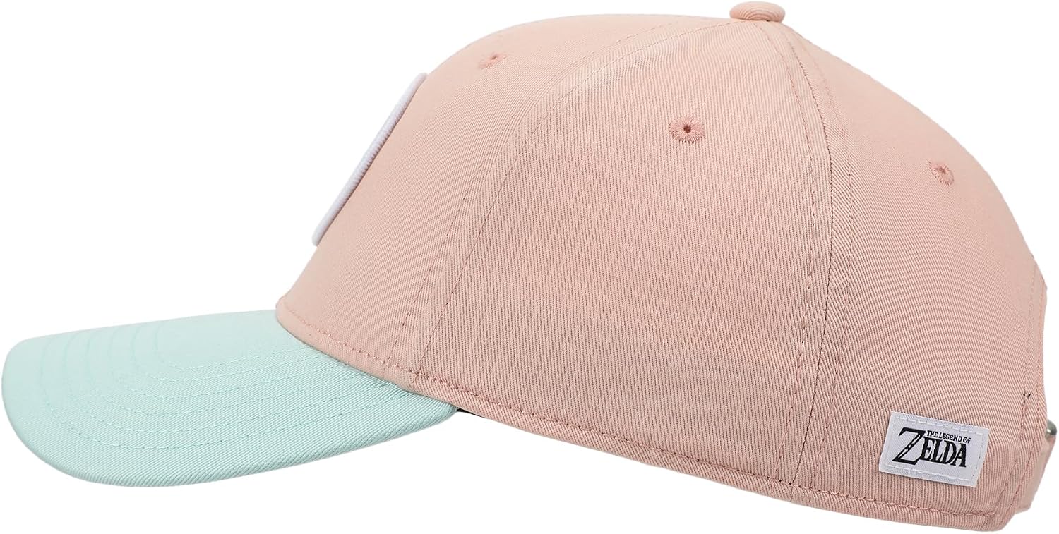 The Legend of Zelda Side Zelda Profile Women's Pink Traditional Adjustable Hat