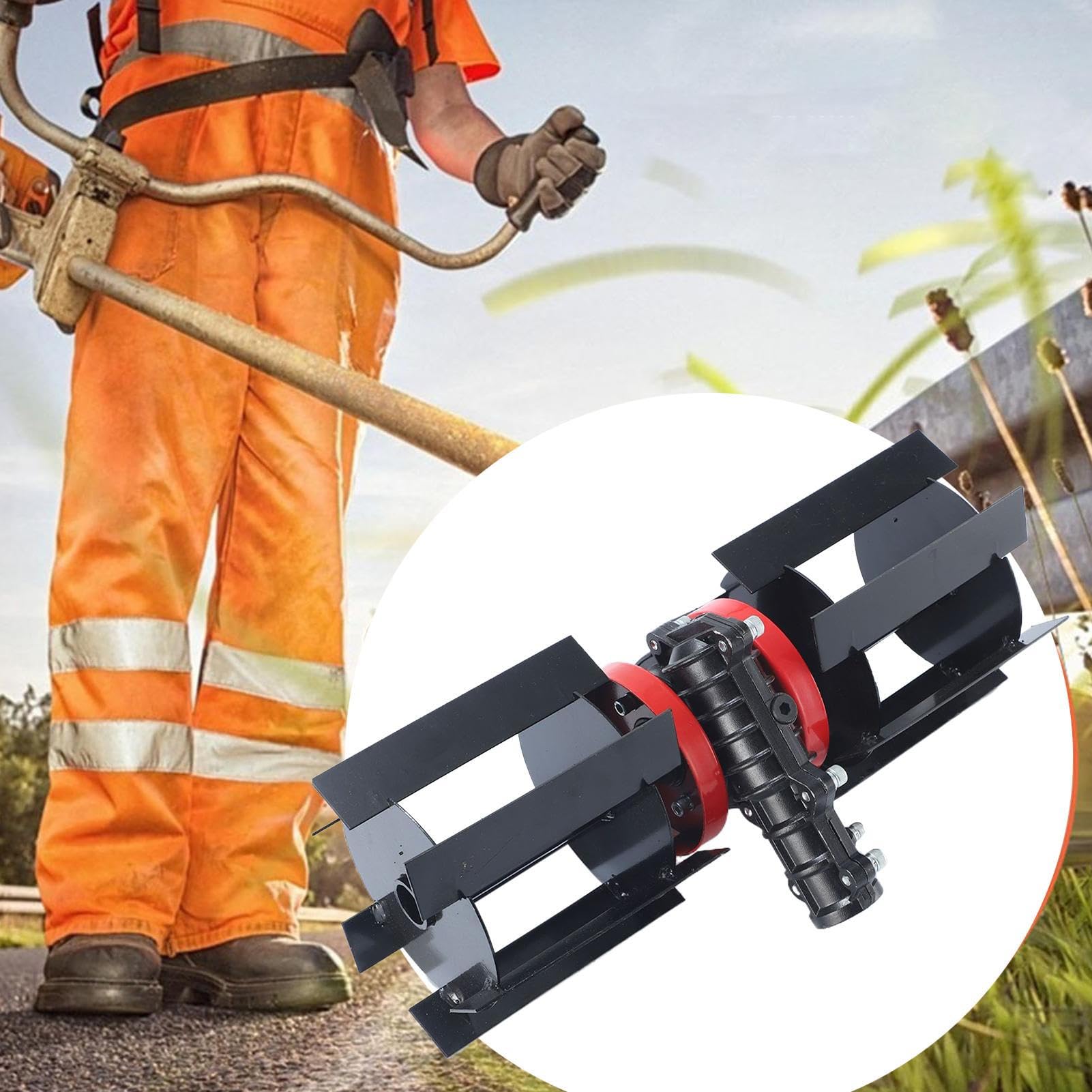 Reja para Cortacésped Disco De Arado Robusto | Accesorios de Jardinería para Usuarios Exigentes Principiantes Hogares Empresas Jardín Paisajismo