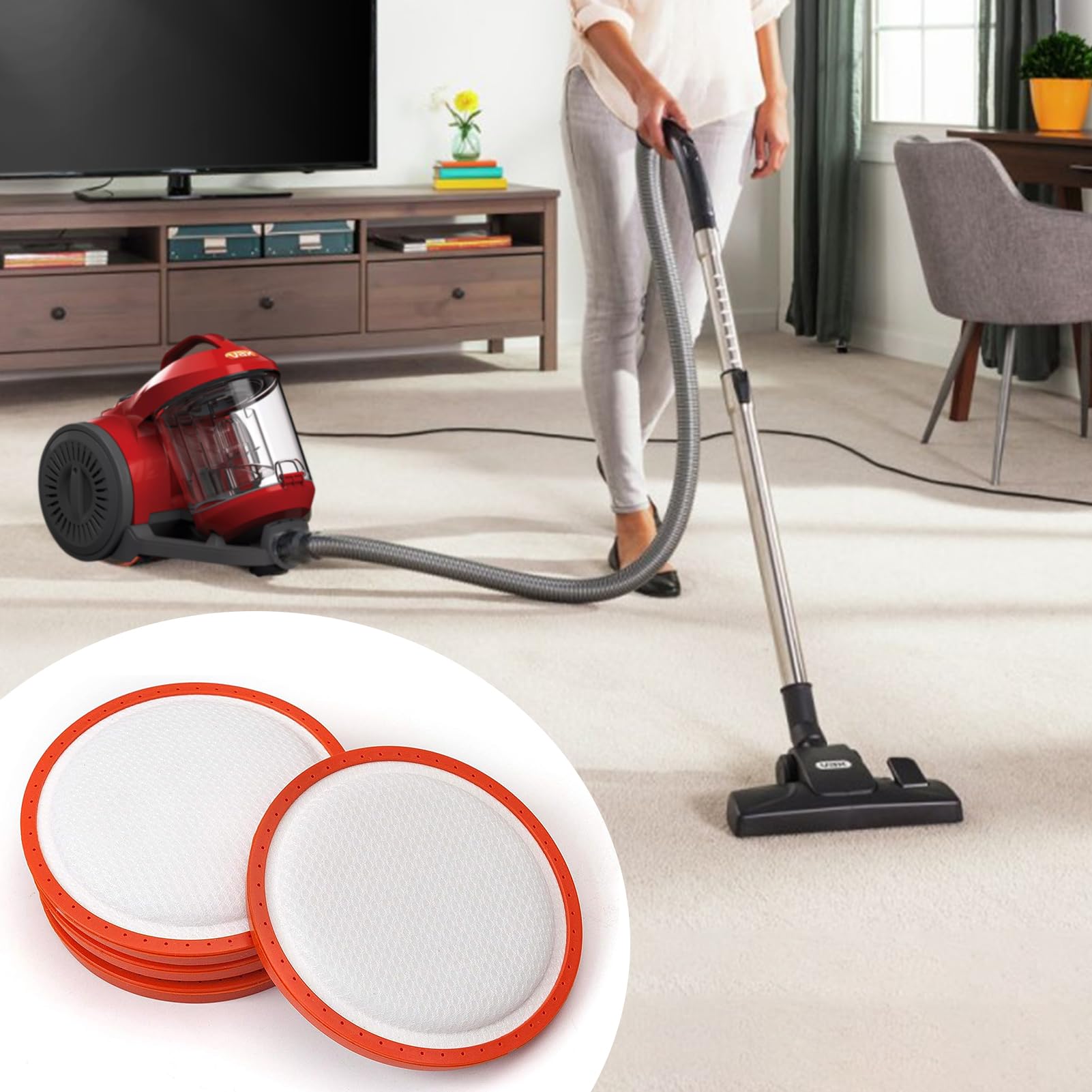Fayerkar Wassen Hepa Filter Voor Vax Type 95 Kit Power 4 C85-P4-Be Zakloze Stofzuiger Voor Hoover Cleaner deel Pre-Motor Filter Post-Motor filter