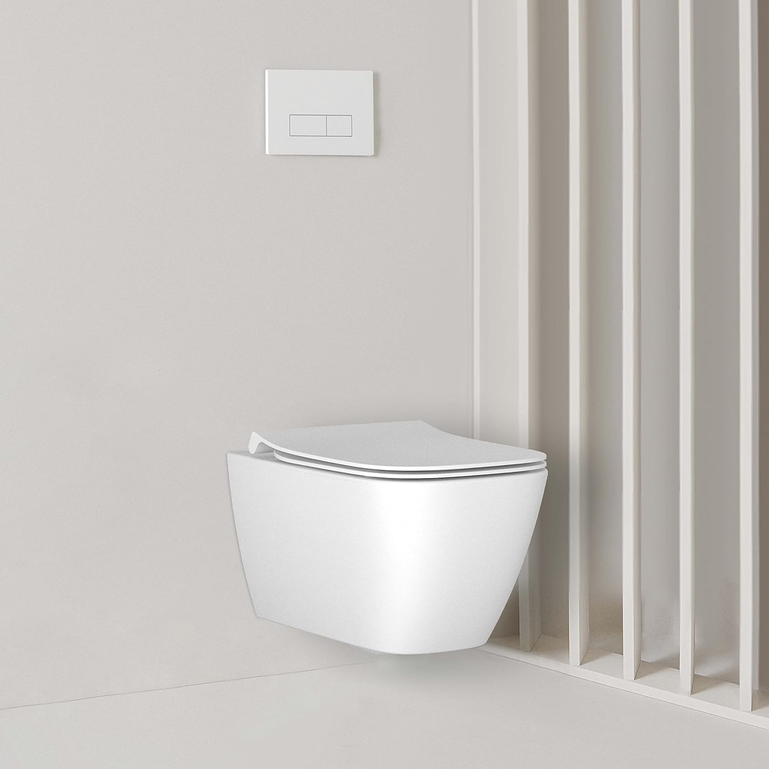 Ideal Standard R0119AC Oleas Actuator Plate, Pneumatico, White