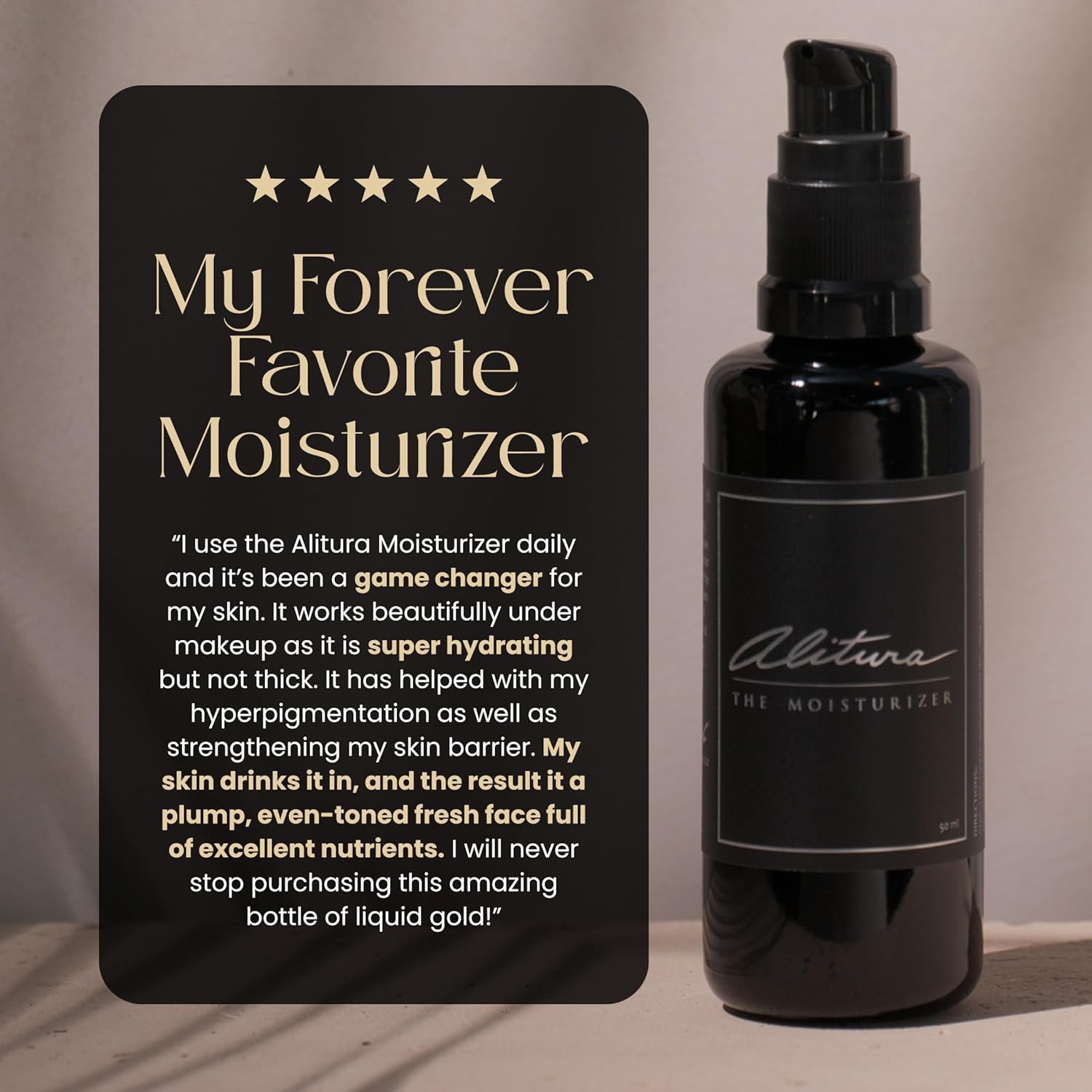 Alitura Naturals Face Moisturizer for Men & Women – 100ml Daily Hydrating Cream with Aloe Vera, Bee Propolis, Sea Buckthorn, & Honey – Anti-Aging, Soothing, Non-GMO, USA Made - Image 8