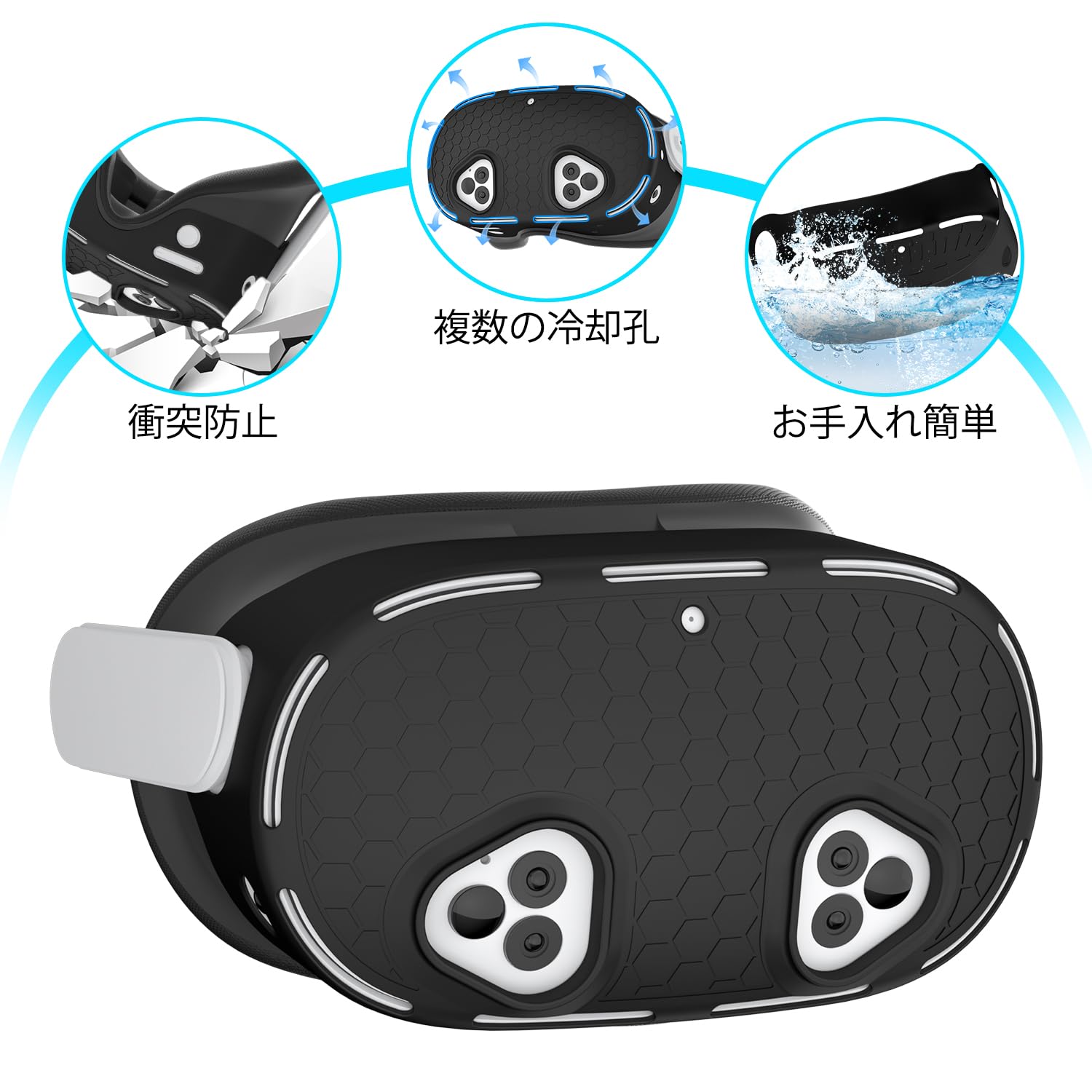 Amazon | [Iesooy] For Meta Quest 3S 用ヘッドストラップ、メタ